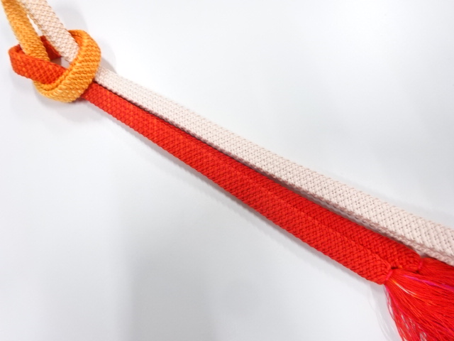 正絹　手組帯締め